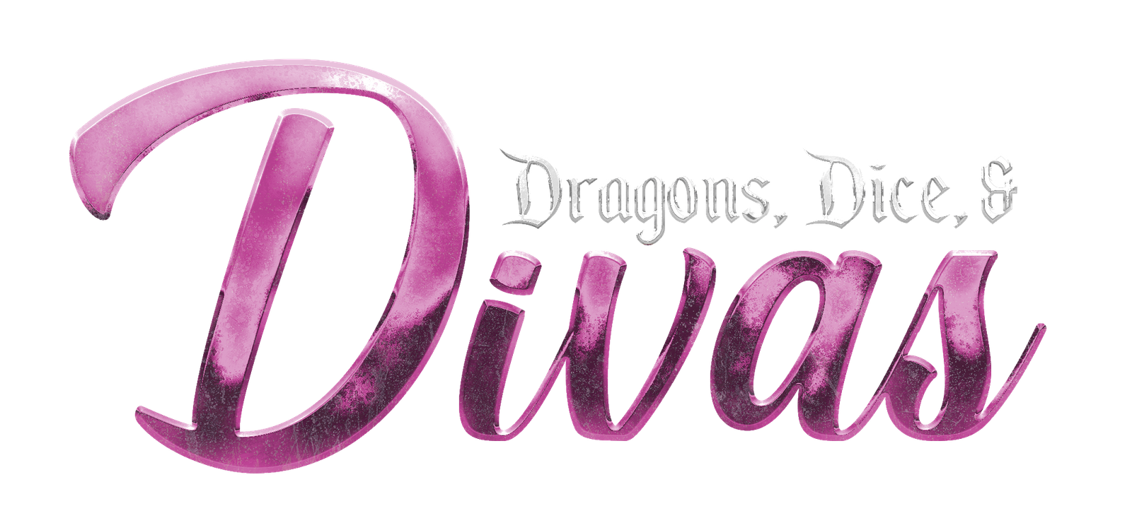 Dragons, Dice & Divas logo